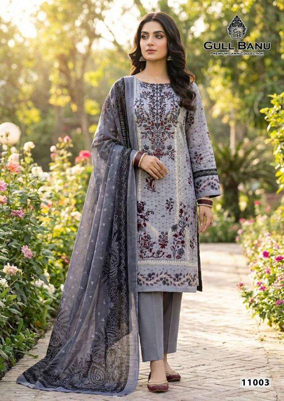 Gull aahmed gull banu vol- 11 salwar suit supplier in Bangalore